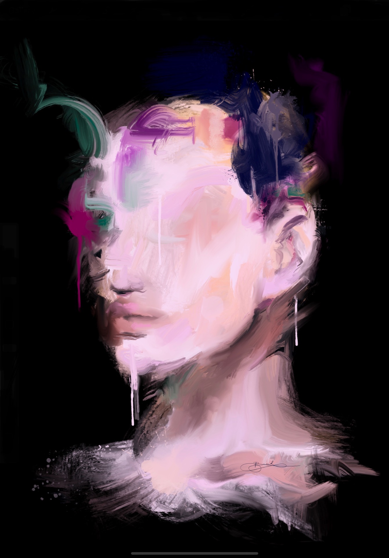 Devil eyes/digital artwork/2022